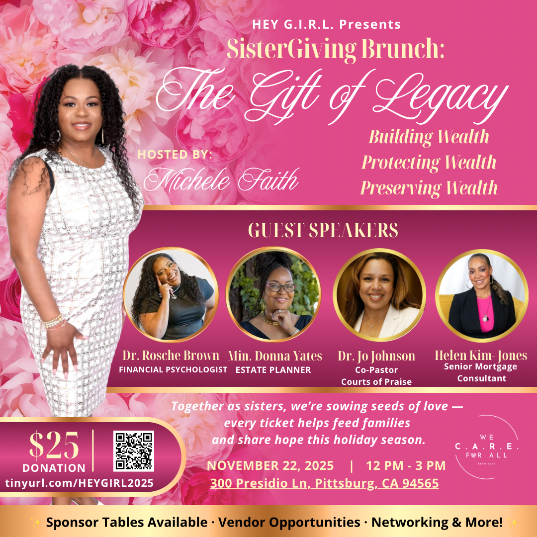 Join the Hey G.I.R.L. Brunch — Event Flyer